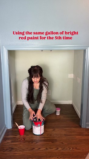 DIY Red Paint Projects: Toy Story Room & More