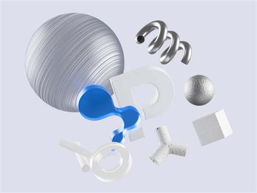 Pixelean 3D Logo Animation