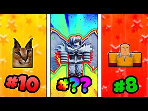 Top 10 RAREST Units in All Star Tower Defense #astd2024