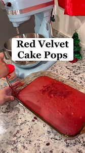 Red Velvet Cake Pops Recipe😍 #explore #trending #viral #cakepops #recipe #redvelvet #fyp | Makeup by Jess