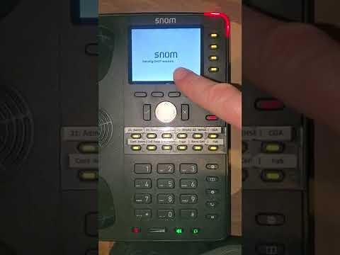 Snom D765 Voip Phone Wireless LAN configuration steps