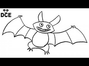 How to Draw a Cute Bat – Easy Step-by-Step Tutorial | Cute Things Drawing