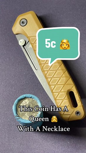 Queen Elizabeth Coin with Necklace