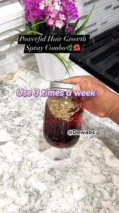 5.3K views · 82 reactions | Powerful spray to that can be use for either LOC or LCO method to moisturize your hair. ✨Don’t forget to oil or cream your hair after using the spray #hairtransformation #hairtips #hairgoals #naturalhair #hairspray | De Wabs' | Facebook