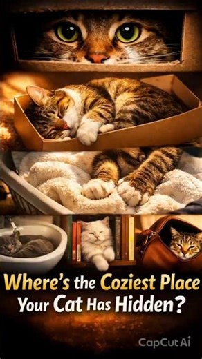 Why Cats Squeeze Into Boxes (Shocking Truth!) 📦😳 #cats #shorts #catlovers #funnycats #viralshorts