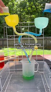 Channnel your inner evil scientist and learn about mixing colors with our KiwiCo Chemistry Play Lab 🧑‍🔬🧪👻 | KiwiCo