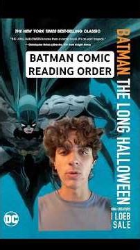 The PERFECT Batman reading order…