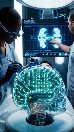 Transparent Skull LED Matrix | Luminescent Cranial Interface Explained