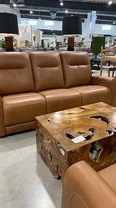 Triple Comfort in Premium Leather! ✨ Bring luxury and relaxation home with this stunning caramel power reclining set, crafted in premium leather and designed for ultimate comfort. Enjoy triple-action functionality with adjustable headrest, lumbar support, and footrest—bringing unmatched comfort to your home. Shop this elegant set during our Championship Seating Event and take advantage of: 🔥 20% OFF all power reclining furniture 🔥 Up to 48 months interest-free financing 📅 Sale ends 1/27—visit