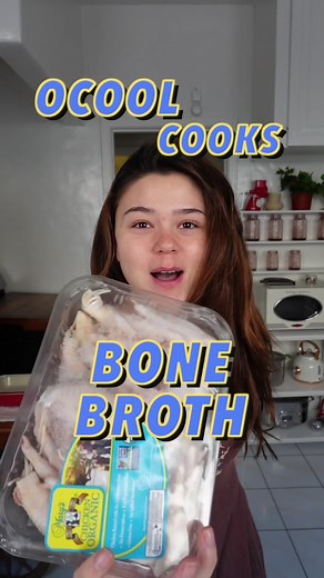 WILL IT BE JIGGLY?! thanks to @Positively Cathy for the recipe! #bonebroth #crockpot