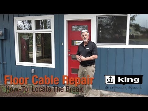 How To Troubleshoot A Damaged Electric Floor Heating System - King Electric