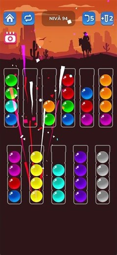 Ball sort puzzle level 94 #ballsortpuzzle