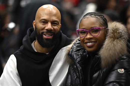 Jennifer Hudson And Common Looked Quite Cozy At A Chicago Bulls Game | Essence
