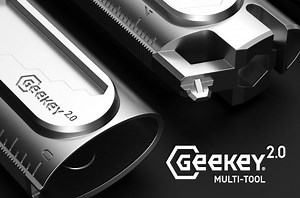 Geekey 2.0 - A Next-Gen EDC Multi-tool