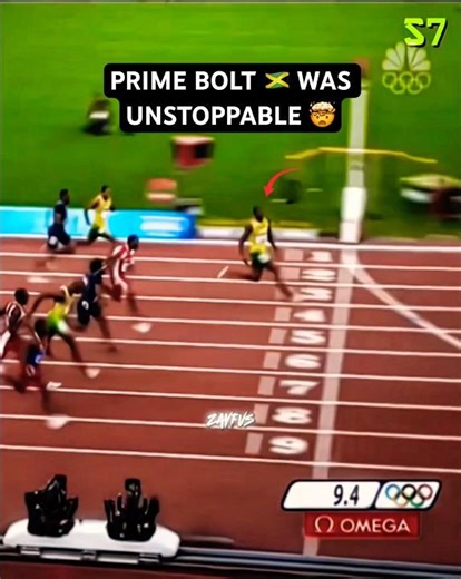 Prime Usain Bolt 100 9.69 world record taunting #100m #usainbolt #track #trackandfield #sports
