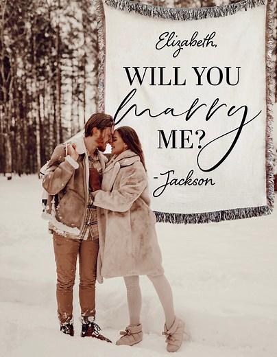 WILL YOU MARRY Me Sign Blanket Proposal Ideas Wedding Proposal Decorations Marriage Proposal Keepsake Unique Proposal Sign Gift Engagement - Etsy