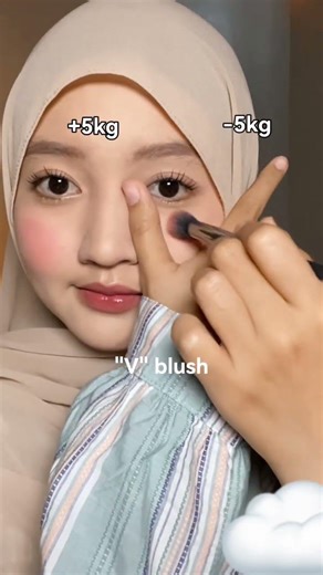 Makeup tips for chubby cheeks😻✨ #makeuptips #makeuphacks #makeuptutorial