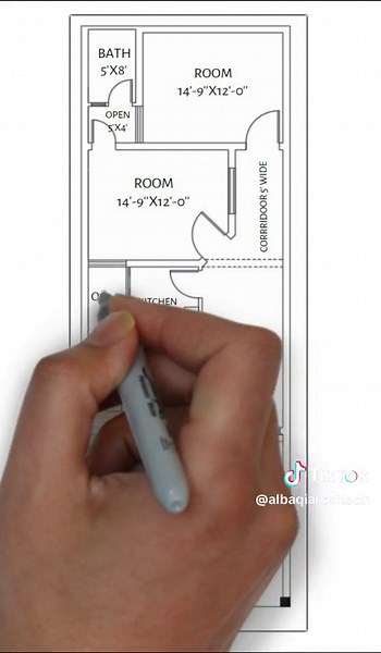 Spacious 22'x63' House Tour: Modern Design and Functional Floor Plan