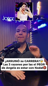 ¿ARRUINÓ su carrera? Las 3 razones por las que el PEOR error de Angela es estar con Nodal😳 #angelaaguilar #pepeaguilar #nodal #christiannodal #mexico #regionalmexicano | Jorge Rosas