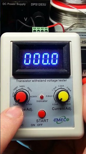 Testing an electronic diac