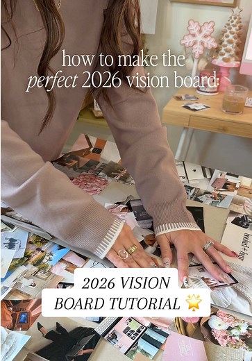 2026 Vision Board Tutorial for Goal Setting