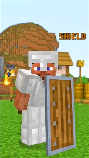 Minecraft Shield Crafting 🔥 #shorts