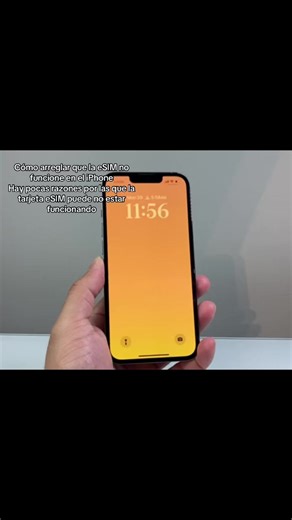 Cómo solucionar problemas de eSIM en el iPhone