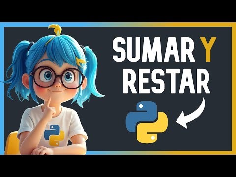 👉 Cómo SUMAR y RESTAR en Python - Fácil😱