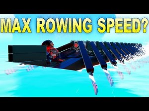 How Fast Can Oars Propel a Boat?