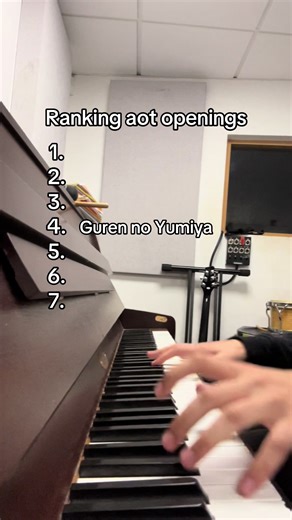 Ranking Attack on Titan Openings: Best Piano Covers