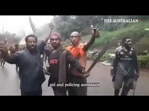 Tribal fights in the Highlands of Papua New Guinea