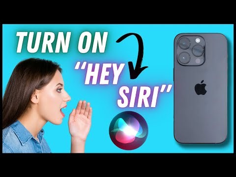 How To Make Siri Work Anywhere | How To Turn On Hey Siri