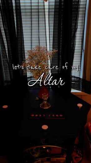 12K views · 502 reactions | show your altar some love 懶爵 || let’s take care of my altar #witchcraft #witchtips #witchaesthetic #altar #altarcare #witchcraft101 #springcleaning #altardecor #witchyvibes #witchythings | The Baked Witch | Facebook