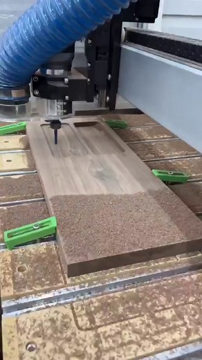 First time using the Amana Tool 46202-K 1/4” downcut bit from @toolstoday to make this catch all trays out of walnut. Link in bio. Shared from @731woodworks The bit made a very clean cut with very little sanding left for me to do. The Carbide 3D Shapeoko 4 ran this bit well. #cnc #edc #catchall #walnut #woodworking #tools #toolstoday #amanatool #cncmachining #carbide3d #shapeoko | Toolstoday Router Bits and Saw Blades