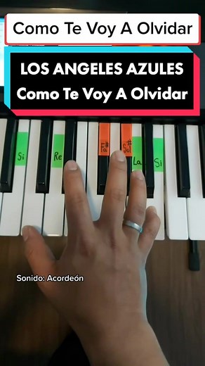 Cumbia en Piano: Aprende 'Como Te Voy A Olvidar'