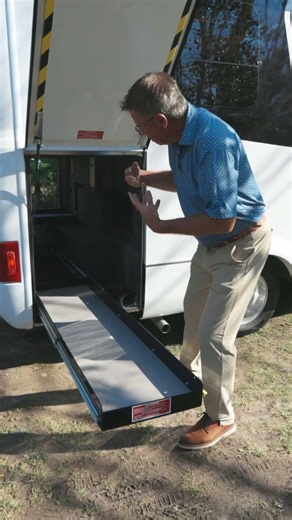 You Can Fit Almost Anything In This Storage Compartment #leisurevans #explorewithwonder #vanlife