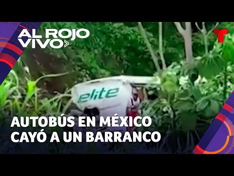 Accidente de autobús dejó 15 muertos y 21 fallecidos en barranco de Nayarit, México