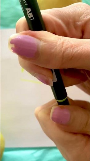 In Hand Review of Tombow Dual Brush Pen, ABT, No. 133 (AB-T133)