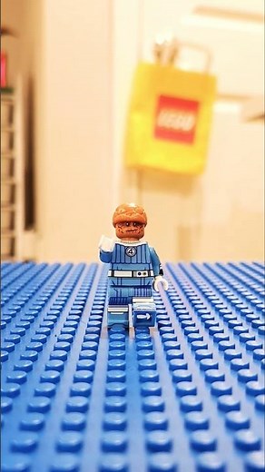 Ben Grimm Minifigure Speed Build #lego #funny #speedbuild #legospeedbuild #marvel #fantasticfour
