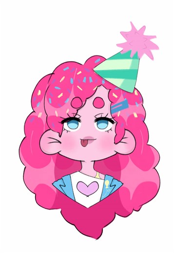 Cute Pinkie Pie Fan Art with Fun Sprinkles