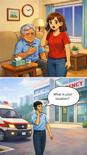 Learn English for Emergencies 🚑 | Ambulance Call Conversation | Day 16 #spokenenglish