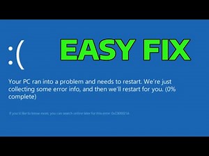 NEW FIX! Windows 11/10 Your PC Ran Into a Problem and Needs to Restart 0xc000021a