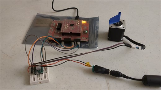 Tiny Tapeout Stepper Movement