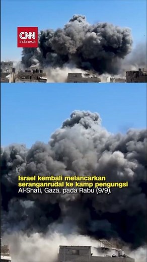 Israel Kembali Serang Kamp Pengungsi Palestina di Gaza