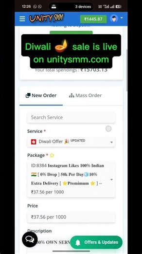 Cheaptest API provider for smm panel | Diwali sale is live #cheapestsmmpanel