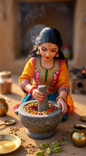 Tiny Doll Cooking Biryani 🍛 | Mini Village Cooking | Relaxing Miniature ASMR (No Talking)