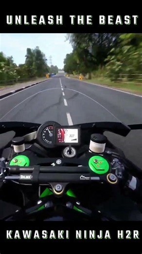 UNLEASH THE BEAST ⚡ Kawasaki Ninja H2R Ride 5 Gameplay #shorts