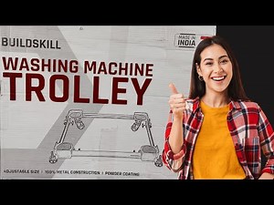 Best Washing Machine Stand With Wheels | BUILDSKILL Washing Machine Trolley Stand | Unboxing Review