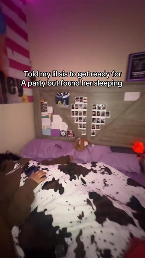 Did my sister’s makeup while she fell asleep — makeup tut prank