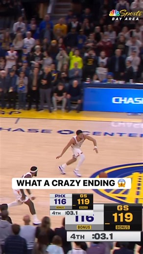 The Warriors hang on for the WIN! 👏 | NBA